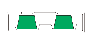 メガネの図